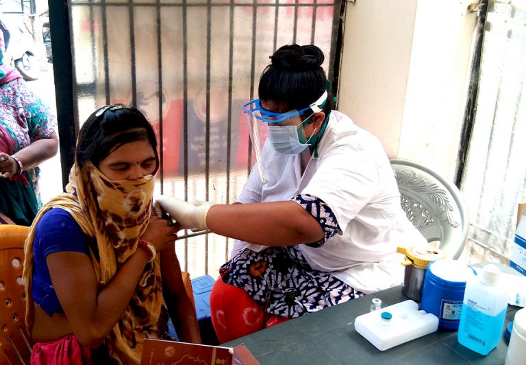 Woman Getting Checkup